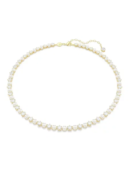 Naszyjnik Swarovski do tenisa żółty