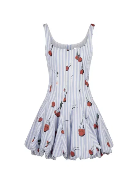 Rochie mini Monse cu imagine albastru