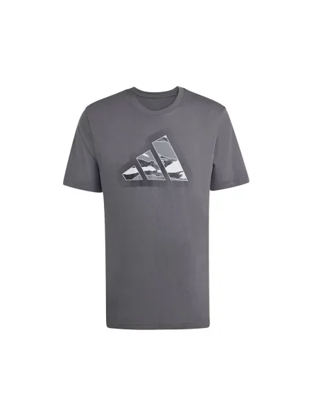 Tričko Adidas sivá