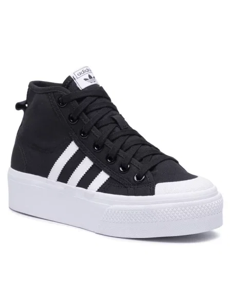 Adidas Originals Кеди Nizza Platform Mid чорні
