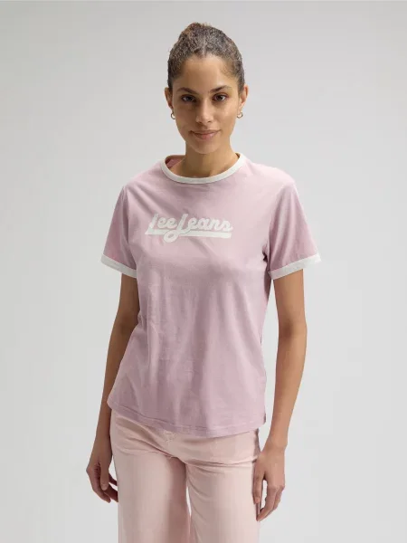 Футболка Lee розовая