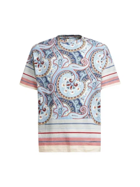 Koszulka Etro z wzorem paisley