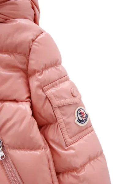 Kurtka dziecięca Moncler Enfant różowa