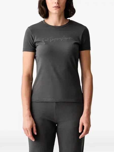 Tricou Ea7 Emporio Armani cu imagine gri
