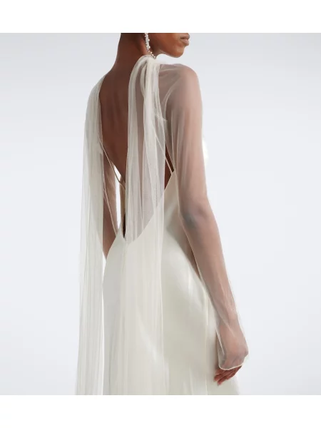 Rochie Danielle Frankel de lână alb