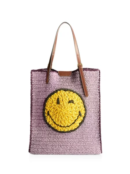 Geantă shopper Anya Hindmarch violet