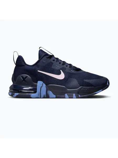 Мъжки тренировъчни маратонки Nike Air Max Alpha Trainer obsidian/lime blast/polar/pink foam синьо