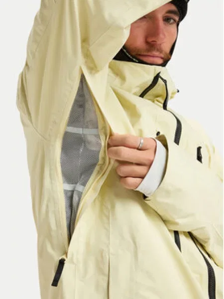 Quiksilver Jakna za snowboard Pro Path Stretch Goretex Jk Modern Fit rumena