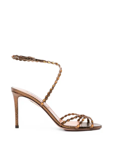 Sandale Aquazzura maro