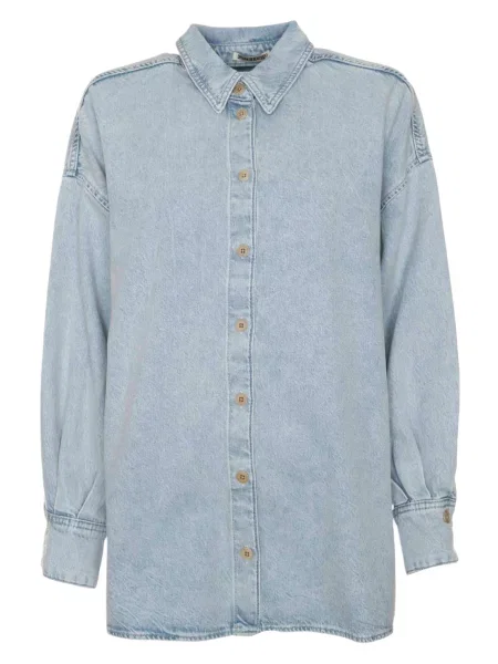 Блуза Drykorn блакитна