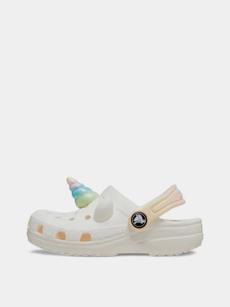Детские сабо Crocs белые