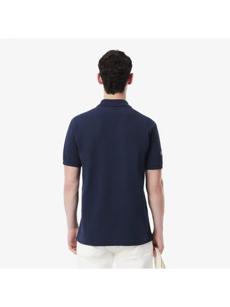 Lacoste Koszulka Polo French Made Classic Fit niebieski