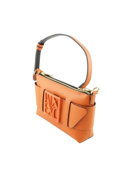 Torebka Armani Exchange pomarańczowa