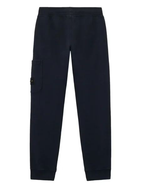 Spodnie dziecięce Stone Island niebieskie