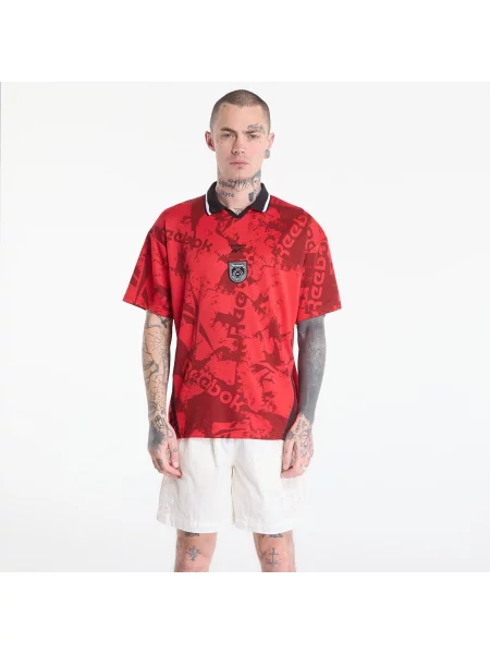 Koszulka Reebok Street Sport Football Jersey Vector Red/Black XL czarna