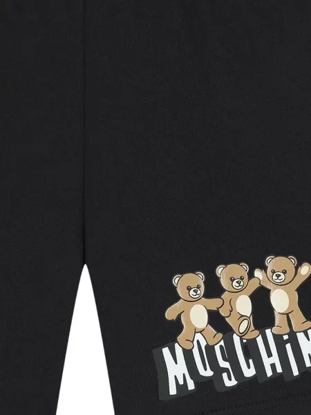 Szorty dziecięce Moschino czarne