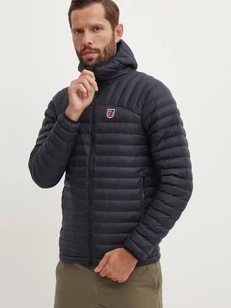 Olcsóbban. Férfi Fjällräven Expedition Latt Hoodie pehelypaplan kabát Méret: S fekete