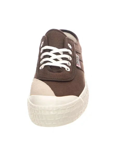 Sneakersy Kawasaki zamszowe brązowe
