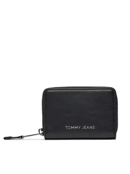 Tommy Jeans Malá dámska peňaženka Tjw Ess Must Small Za čierna