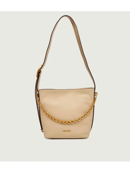 Michael Kors De piele geantă pe umăr Nolita bej