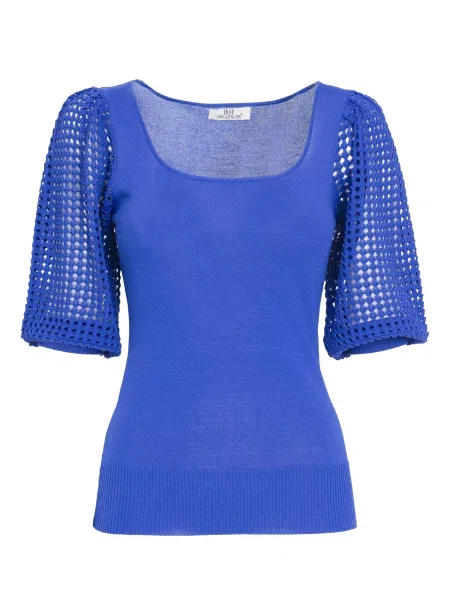 Influencer Pulover regal albastru