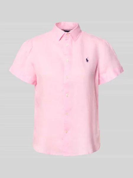 Bluzka lniana o kroju regular fit z czystego lnu Polo Ralph Lauren