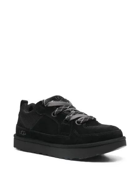 Маратонки Ugg с връзки с дантела черно
