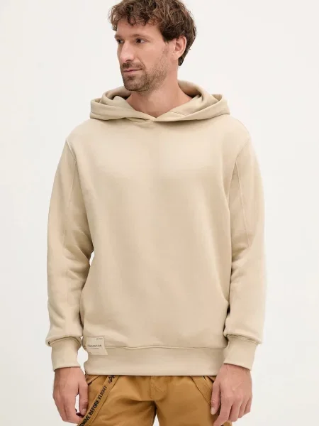 Geacă Alpha Industries cu glugă bej