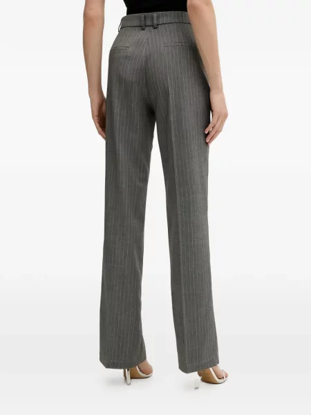 Pantaloni Morgan cu dungi gri