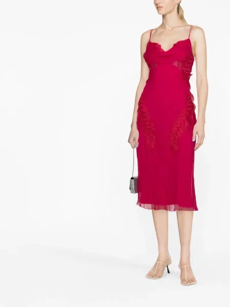 Šilkinė midi suknelė Alberta Ferretti