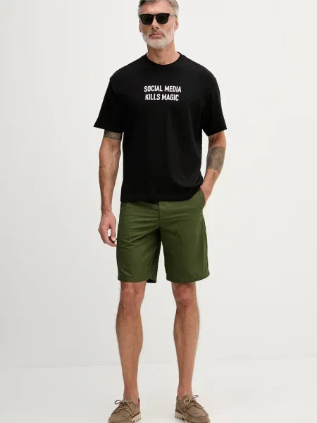 United Colors of Benetton chino kratke hlače zelena