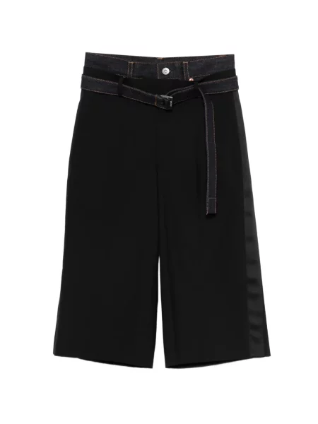 Pantaloni scurți Sacai negru