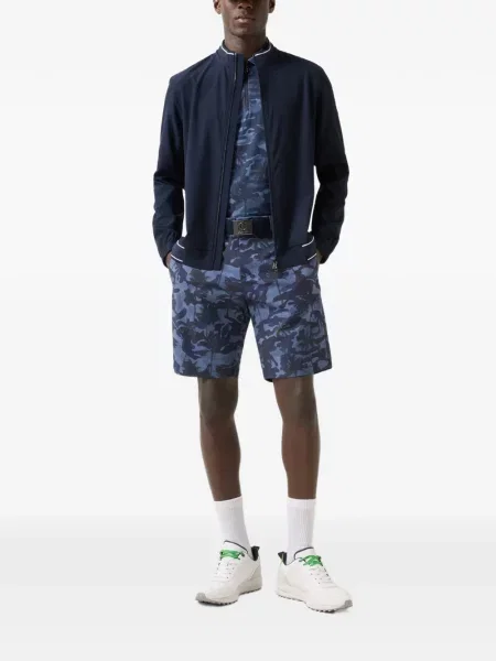 Bermude Bogner cu imagine cu model camuflaj albastru