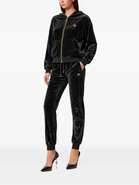 Pantaloni de jogging Philipp Plein alergare negru