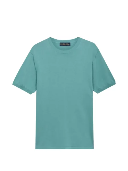 Tricou Brooks Brothers scurt albastru