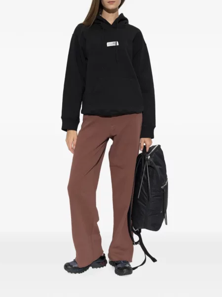 Cu centură pantaloni Mm6 Maison Margiela maro