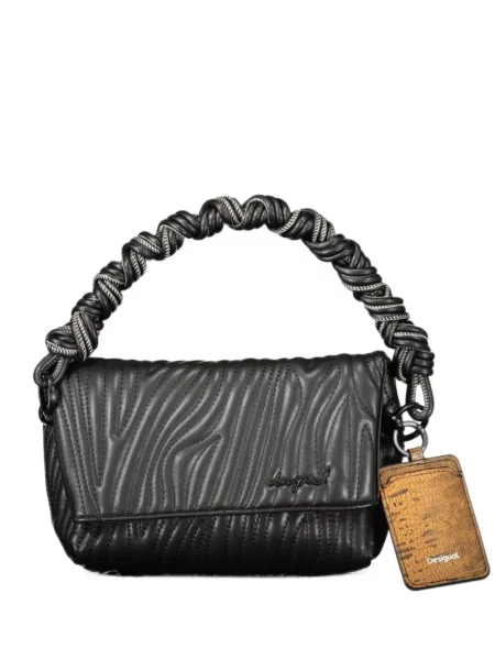 Matlasat geantă shopper Desigual negru