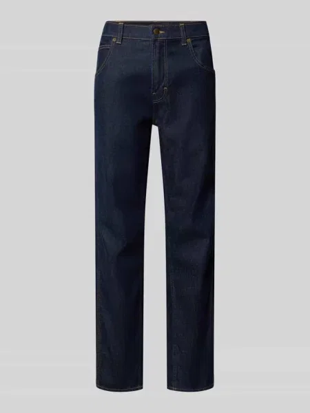 Jeansy o kroju regular fit z 5 model ‘HOUSTON’ Dickies niebieskie