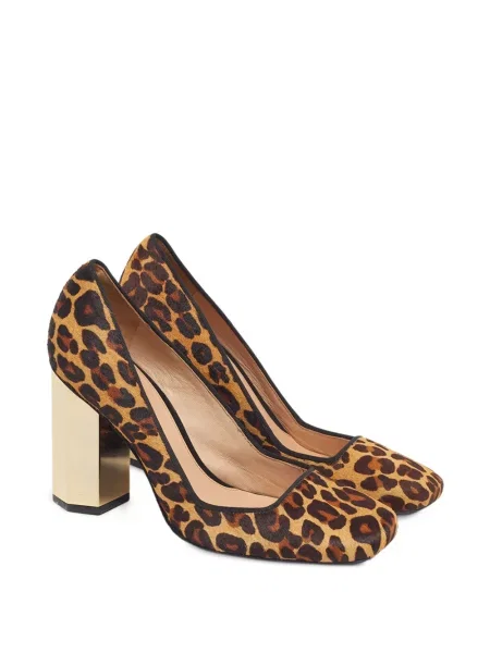 Leopárdmintás körömcipő Tory Burch nyomtatás