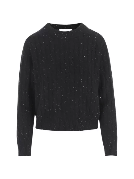 Pulover Arch4 cu paiete negru