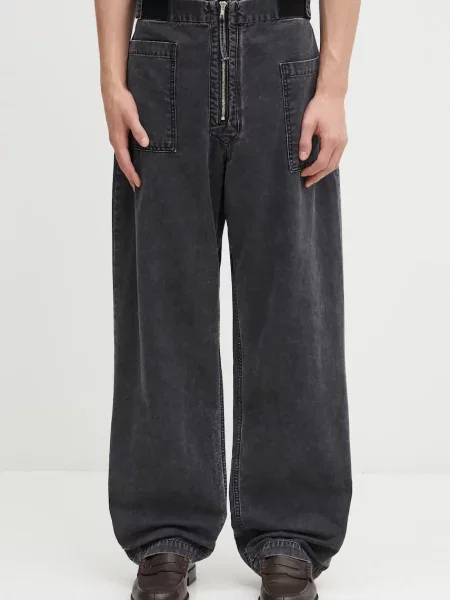 Traperice Aries Washed Canvas Walking Pant crna