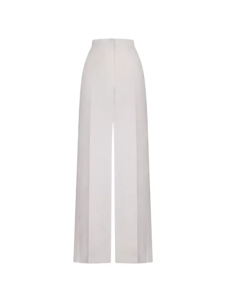 Pantaloni Fendi de in alb