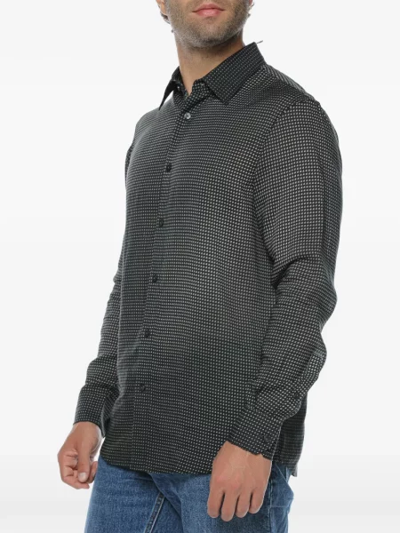 Lung cămașă Emporio Armani negru