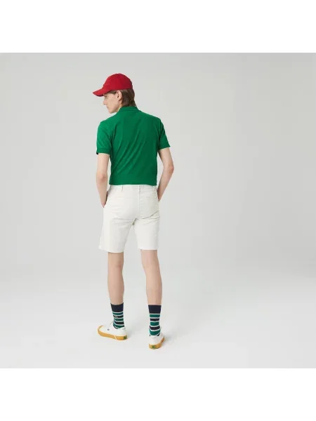 Lacoste Szorty Bermudy Slim Fit Z Elastycznej Bawełny