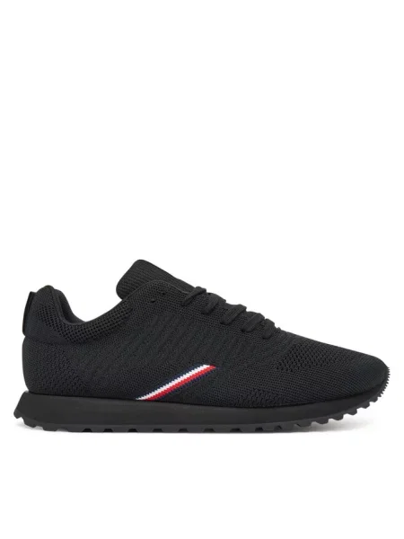 Tommy Hilfiger sneakersy NEW RUNNER EVA CORPO KNIT czarny