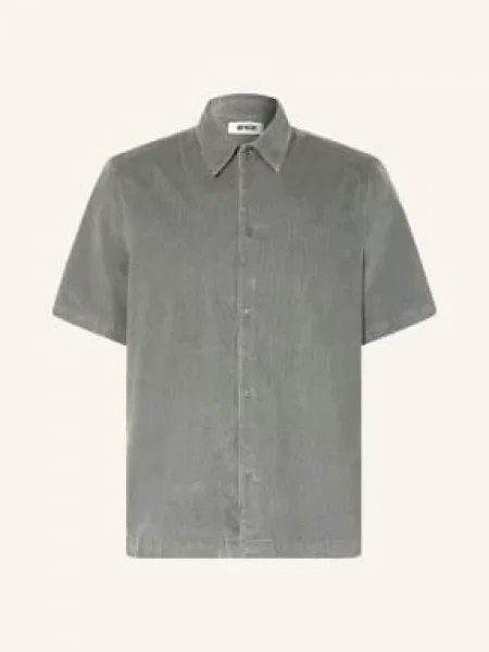 Drykorn Košile S Krátkým Rukávem Meryn Comfort Fit Z Manšestru khaki