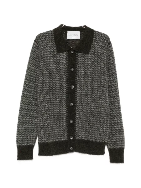 Cardigan Amaranto tricotate maro
