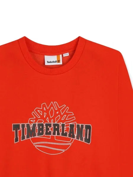 Bluza dziecięca Timberland czerwona
