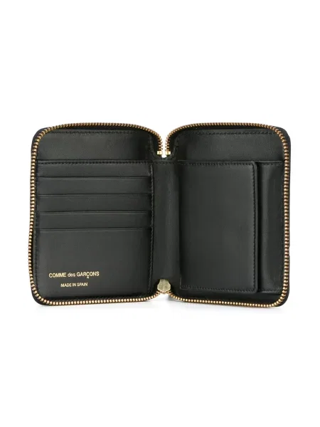 Portfel Comme Des Garçons Wallet w grochy czarny
