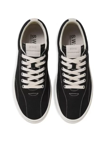 Sneakerși S.w.c din canvas negru
